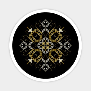 Sparkling Snowflake Magnet